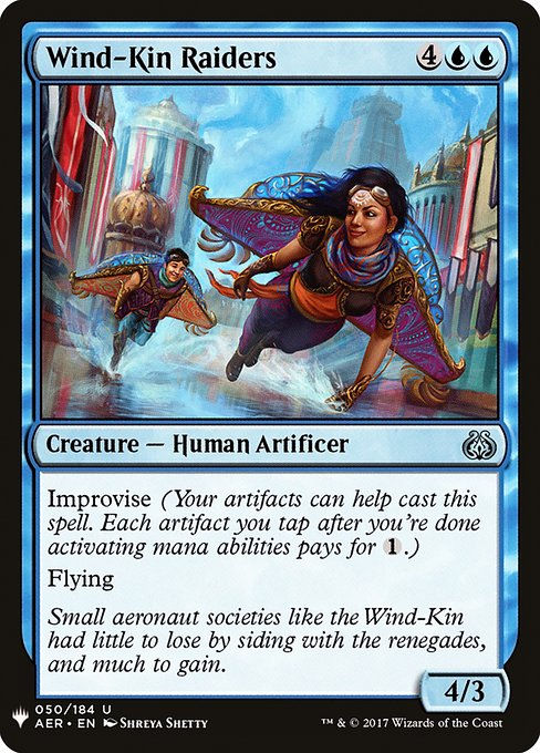 Wind-Kin Raiders (PLST) (AER-50)