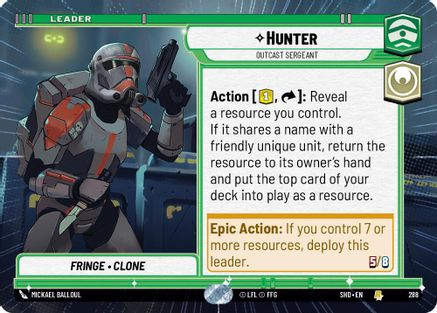 Hunter - Outcast Sergeant (Hyperspace) (SHD_#288)