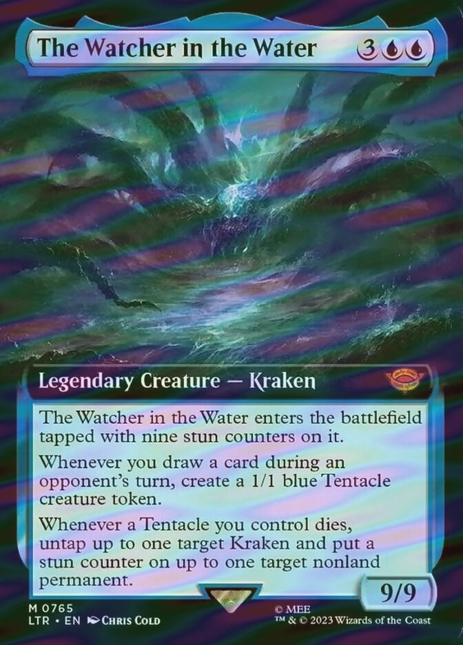 The Watcher in the Water (LTR) (765) / Extended Art / Surge Foil