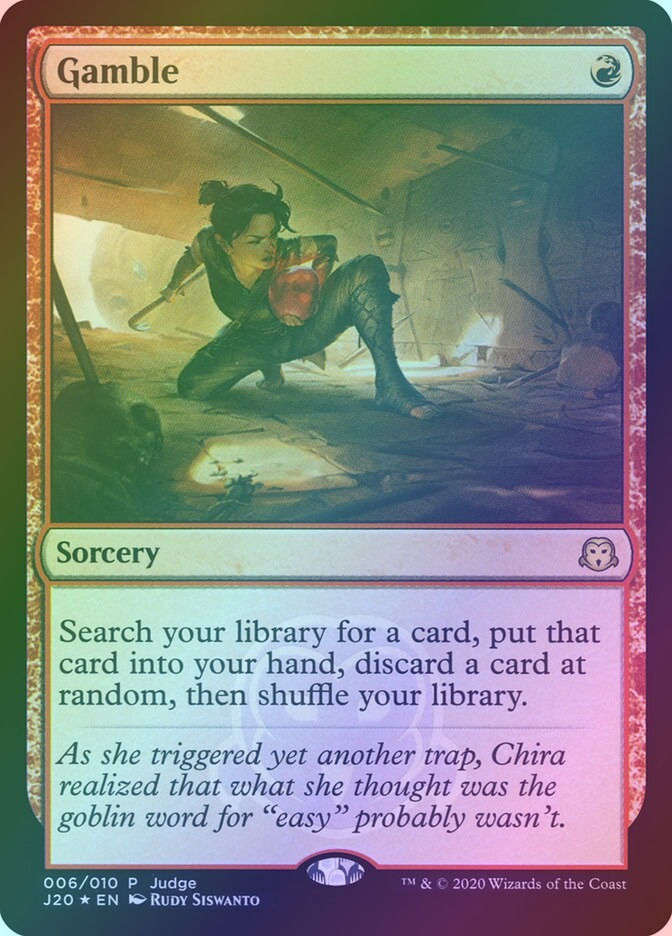Gamble (J20) (6) / Foil