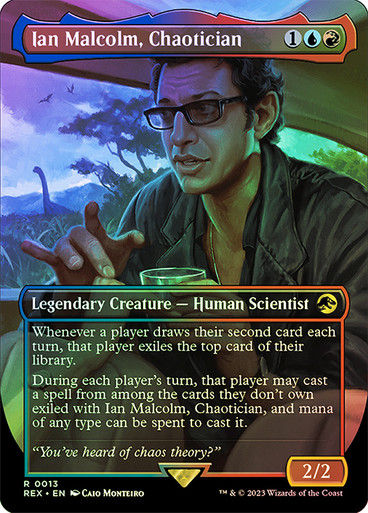 Ian Malcolm, Chaotician (rex) / Foil