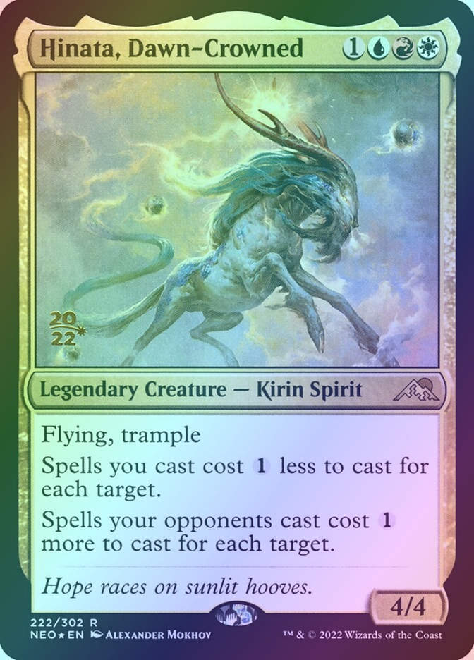 Hinata, Dawn-Crowned (PNEO) (222s) / Foil