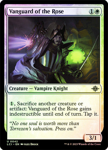 Vanguard of the Rose (lci) / Foil