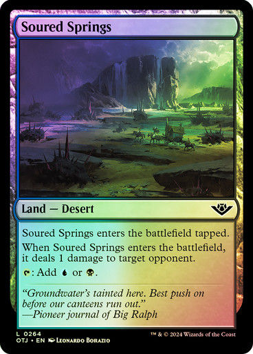 Soured Springs (otj) (264) / Foil