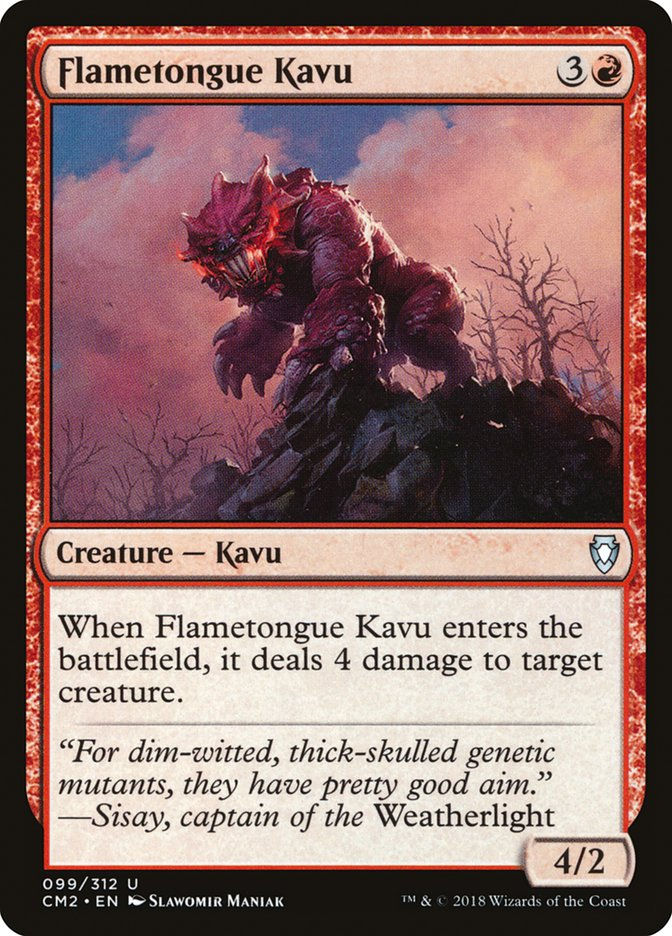 Flametongue Kavu (cm2)