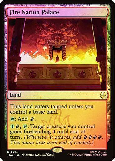 Fire Nation Palace (TLA) (268) / Foil