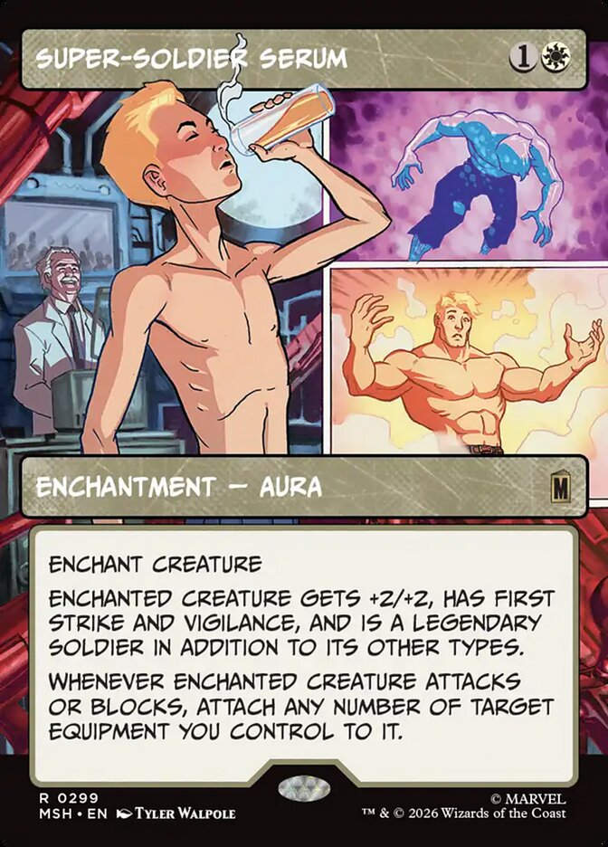 Super-Soldier Serum (MSH) (299) / Showcase