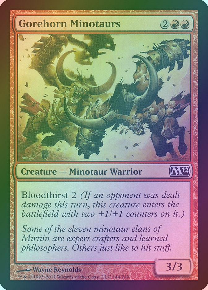 Gorehorn Minotaurs (M12) (144) / Foil