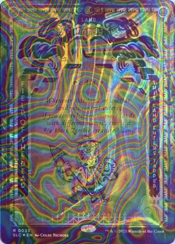 Field of the Dead (SLC) (33) / Borderless / Halo Foil