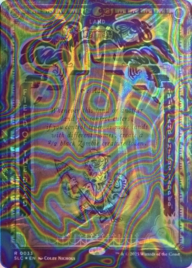 Field of the Dead (SLC) (33) / Borderless / Halo Foil