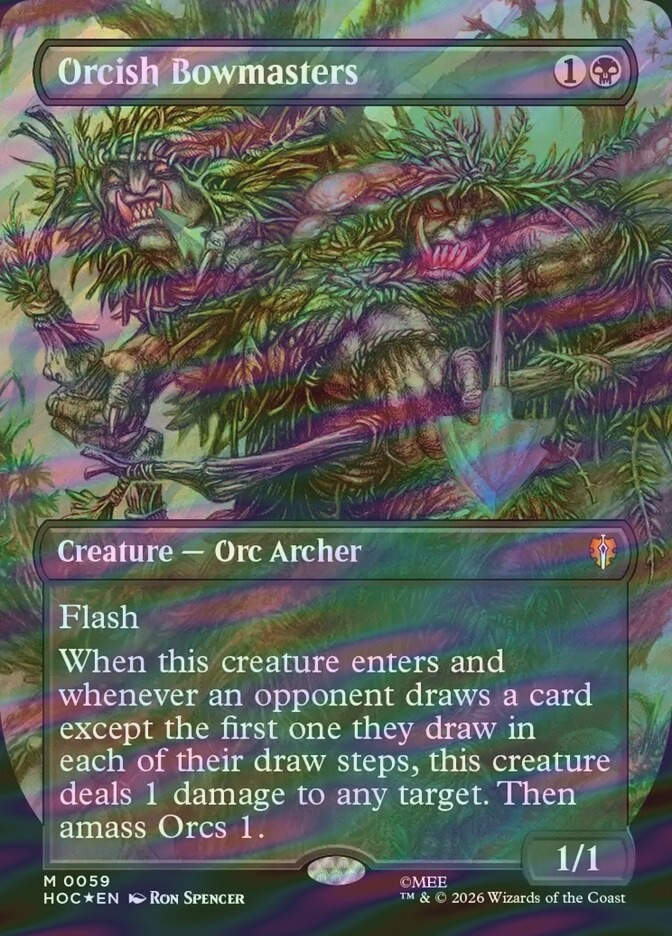 Orcish Bowmasters (HOC) (59) / Surge Foil