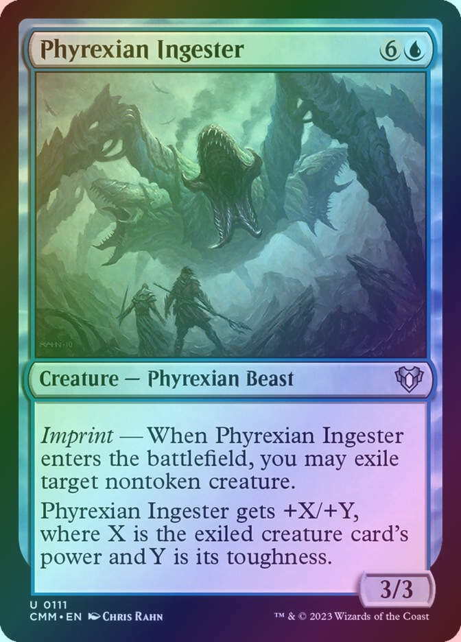 Phyrexian Ingester (CMM) (111) / Foil