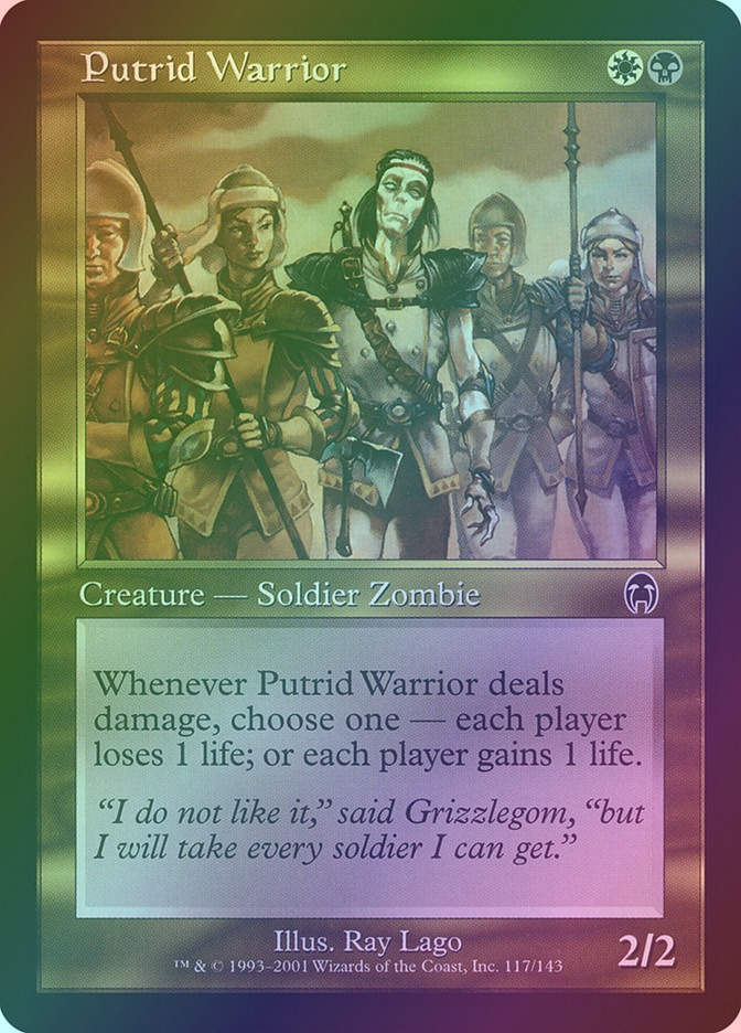 Putrid Warrior (APC) (117) / Foil