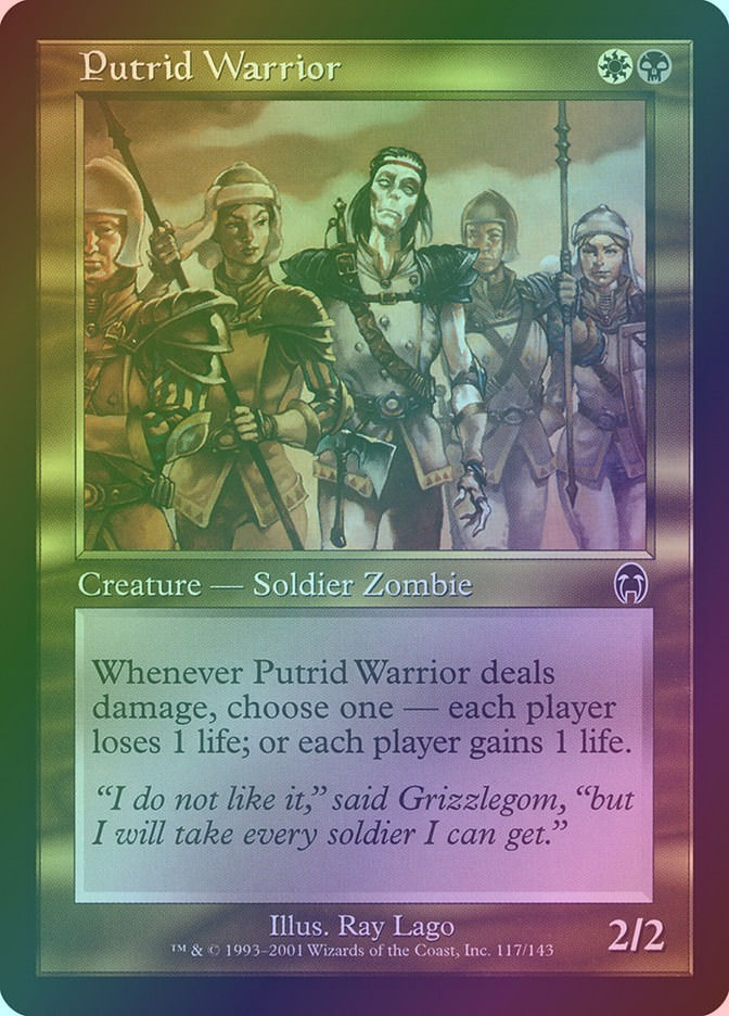 Putrid Warrior (APC) (117) / Foil