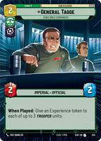 General Tagge - Concerned Commander (Hyperspace) (SOR_#345)