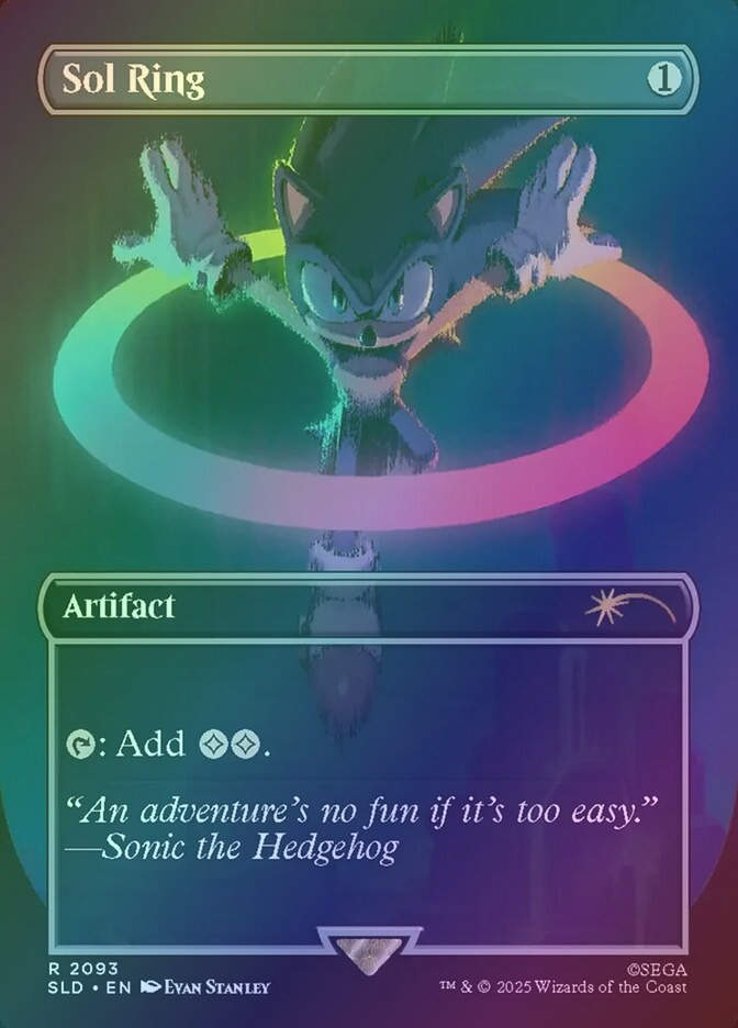 Sol Ring (SLD) (2093) / Borderless / Foil