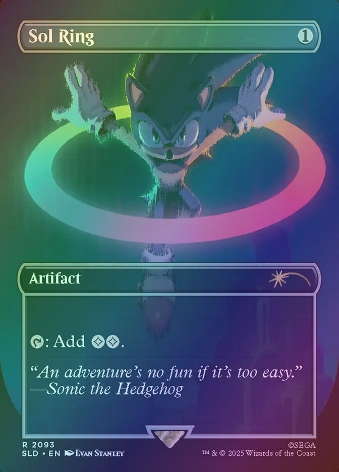 Sol Ring (SLD) (2093) / Borderless / Foil