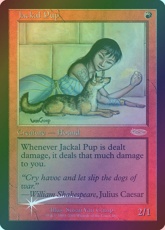 Jackal Pup (F01) (8) / Foil