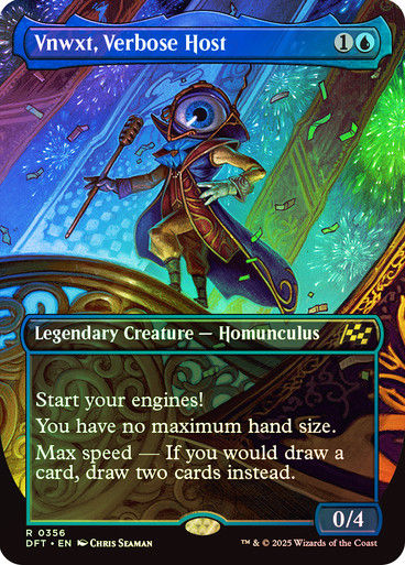Vnwxt, Verbose Host (DFT) (356) / Foil / Borderless