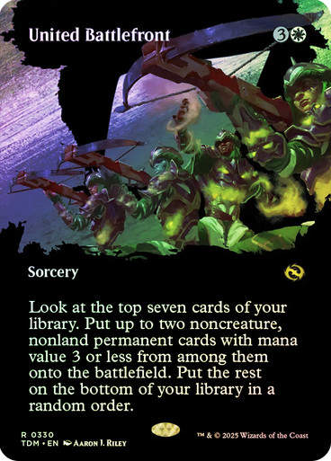 United Battlefront (TDM) (330) / Foil / Showcase BL