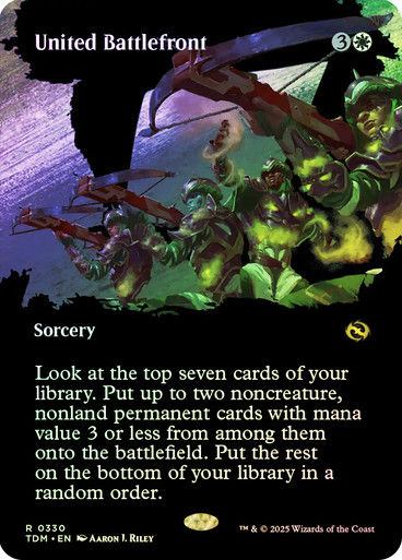 United Battlefront (TDM) (330) / Foil / Showcase BL