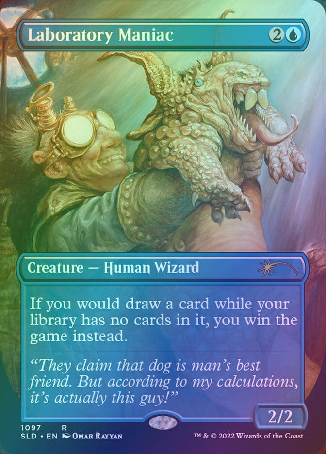 Laboratory Maniac (SLD) (1097) / Borderless / Foil