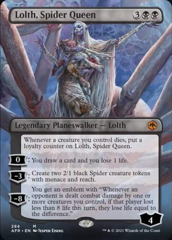 Lolth, Spider Queen (AFR) / Borderless
