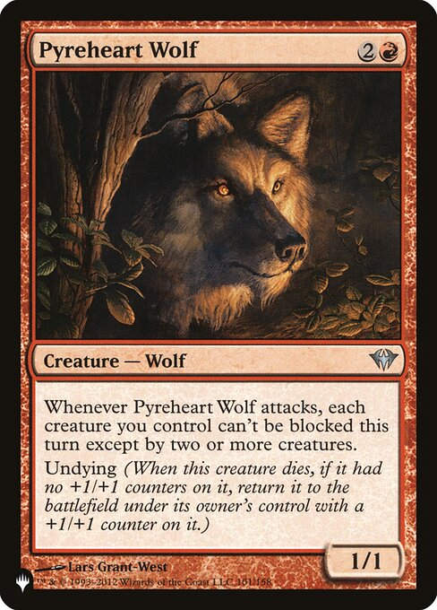 Pyreheart Wolf (PLST) (DKA-101)