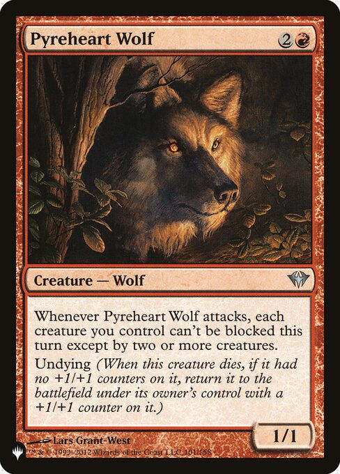 Pyreheart Wolf (PLST) (DKA-101)