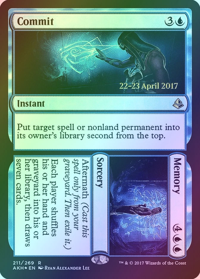 Commit // Memory (PAKH) (211s) / Foil