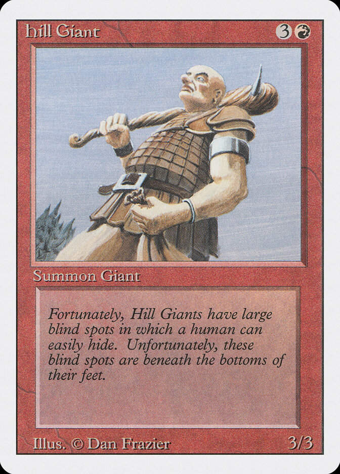 Hill Giant (3ED) (158)