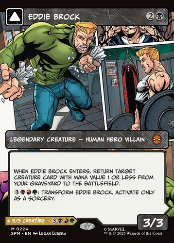 Eddie Brock // Venom, Lethal Protector (SPM) (224) / Borderless