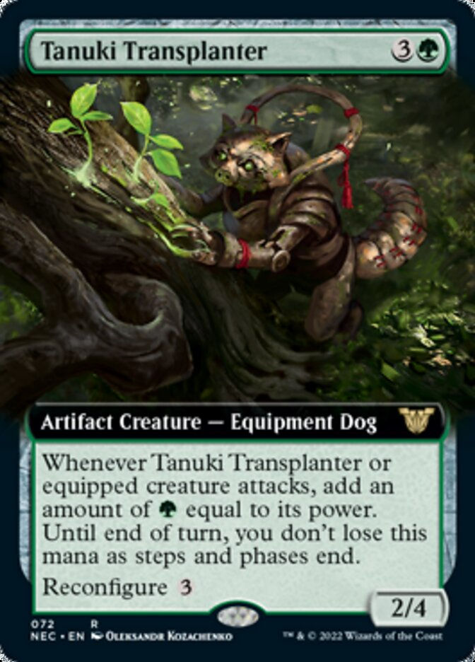 Tanuki Transplanter (NEC) / Extended Art