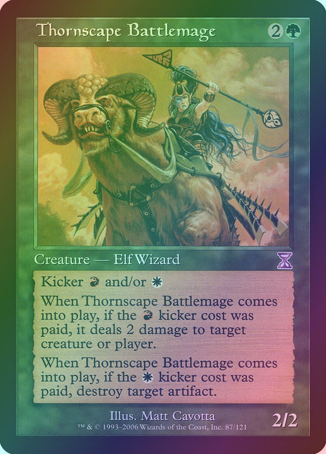 Thornscape Battlemage (TSB) (87) / Foil