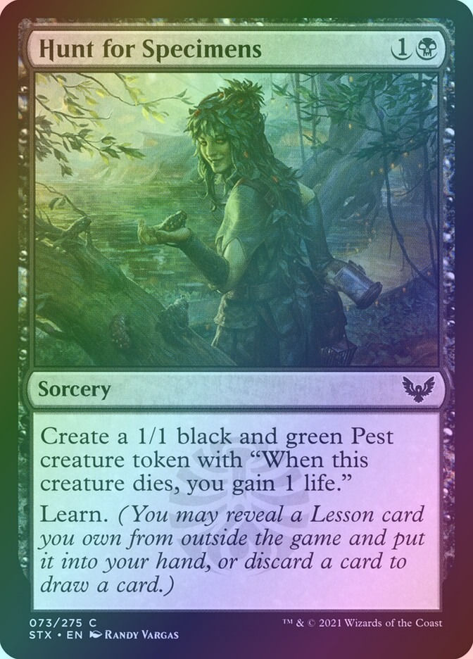 Hunt for Specimens (STX) (73) / Foil