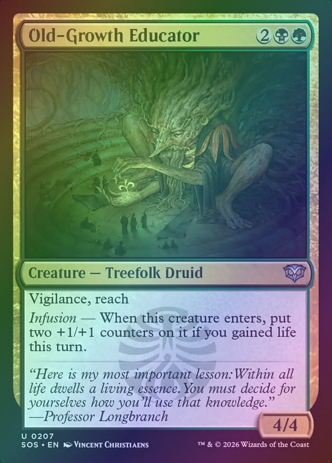 Old-Growth Educator (SOS) (207) / Foil