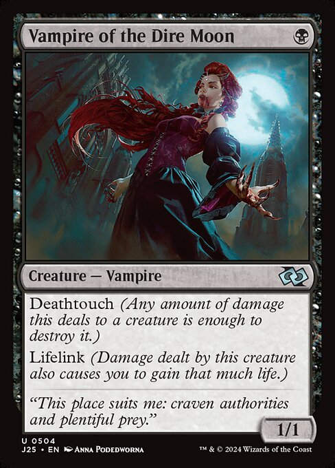 Vampire of the Dire Moon (J25) (504)