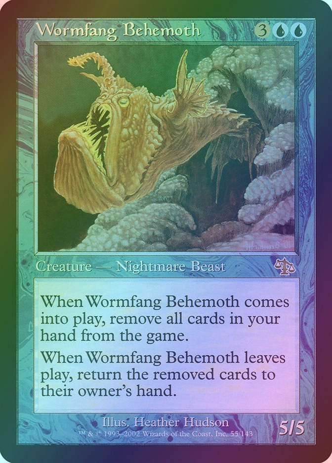Wormfang Behemoth (JUD) (55) / Foil
