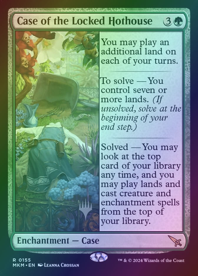 Case of the Locked Hothouse (PMKM) (155p) / Foil
