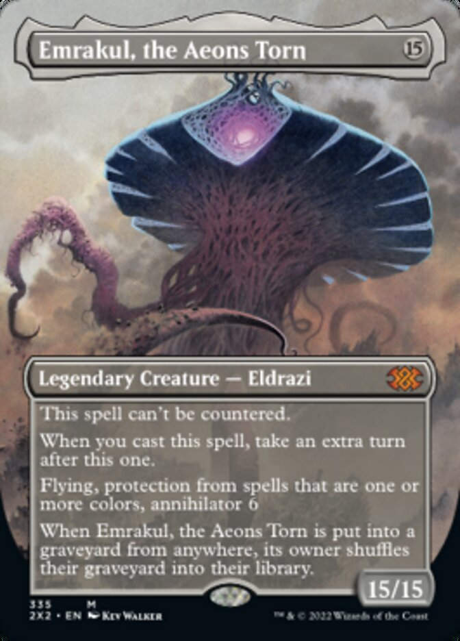 Emrakul, the Aeons Torn (2X2) / Borderless