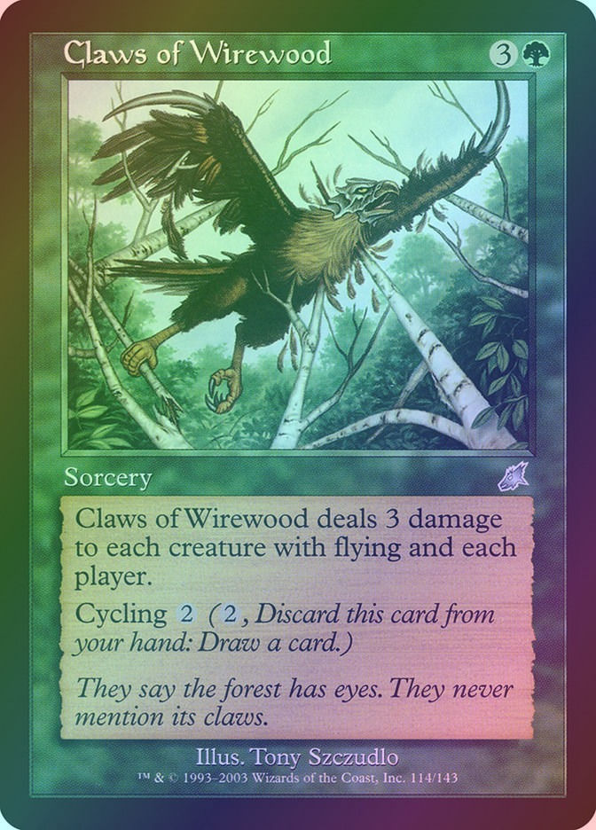 Claws of Wirewood (SCG) (114) / Foil