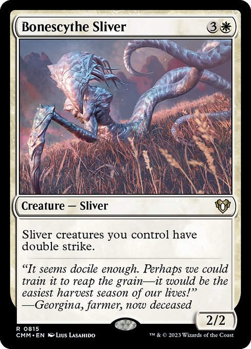 Bonescythe Sliver (cmm) (Commander Deck)