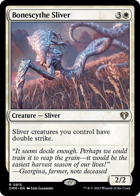 Bonescythe Sliver (cmm) (Commander Deck)