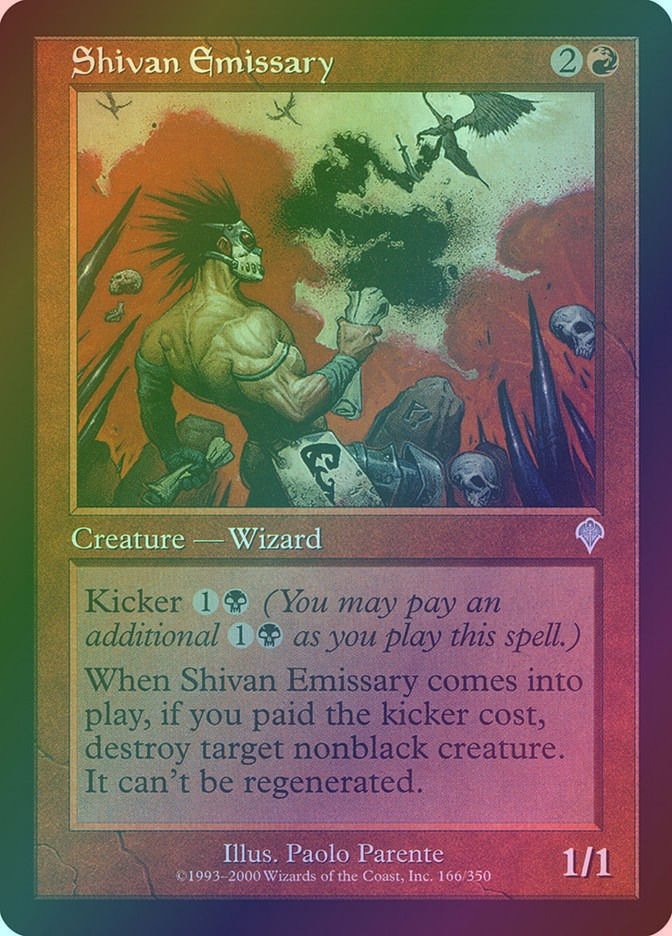 Shivan Emissary (INV) (166) / Foil