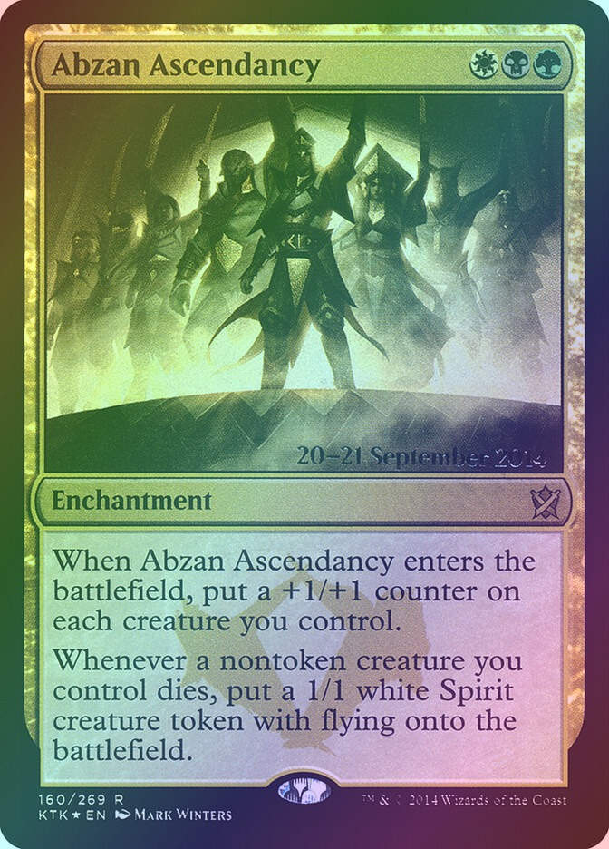 Abzan Ascendancy (PKTK) (160s) / Foil