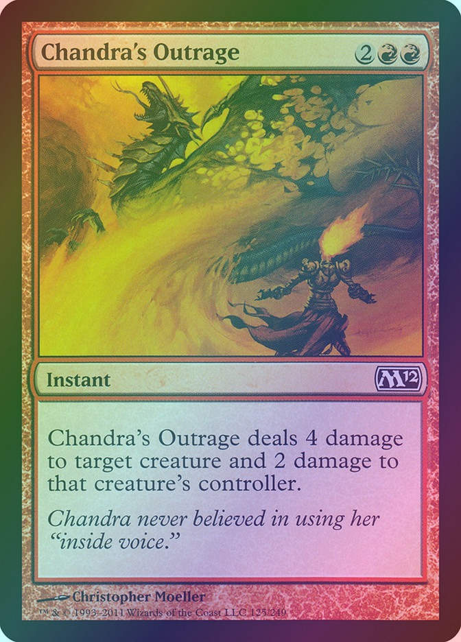 Chandra's Outrage (M12) (125) / Foil