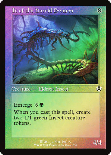 It of the Horrid Swarm (INR) (331) / Foil Retro