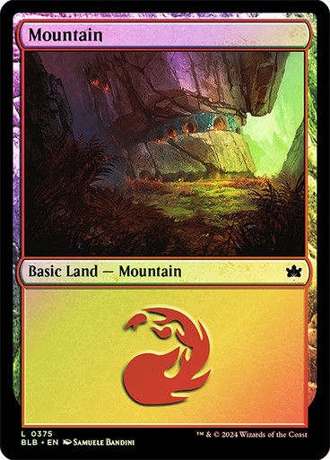 Mountain (blb) (375) / Foil