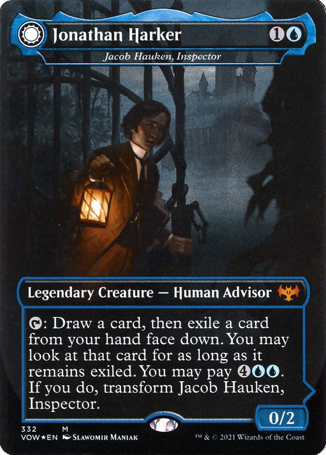 Jacob Hauken, Inspector // Hauken's Insight (VOW) (332) / Borderless — cara 1 de 2