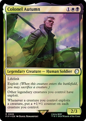 Colonel Autumn (pip) (626) / Surge Foil